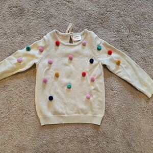 NWOT Hannah Andersson Pom Pom Sweater 110
